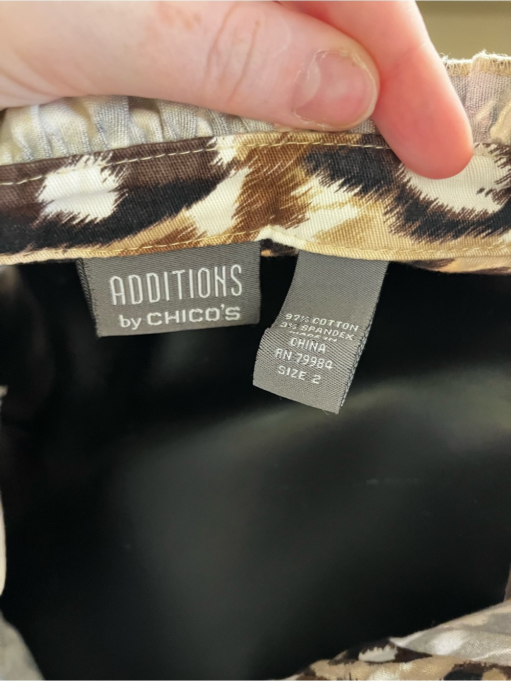Additions By Chico’s Leopard Jacket - Picture 8 of 8